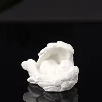 Набор фигурок на подставке &laquo;Ангелы&raquo;, 5 шт., гипс, 23.5&times;13&times;12 см, белый
