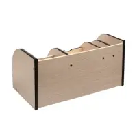 Органайзер 7 секций, 2 выдвижных ящика, венге/дуб молочный, 30&times;16&times;15 см