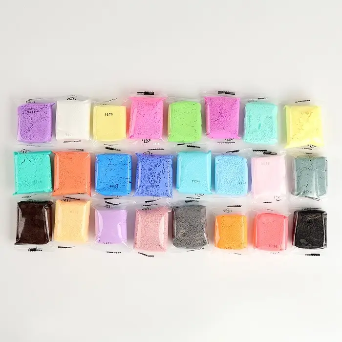 Воздушный пластилин, 24 цвета по 10 г