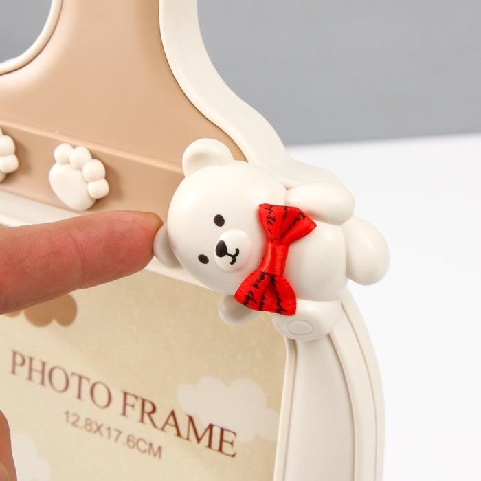 Фоторамка пластик 13х18 см Фоторамка пластик 13х18 см "Детская бутылочка" МИКС 17х3,5х28 см