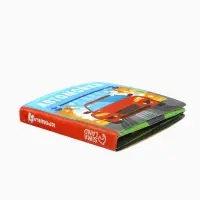 Книжка-игрушка для ванны Крошка Я &laquo;Автомойка&raquo;, 12&times;12 см