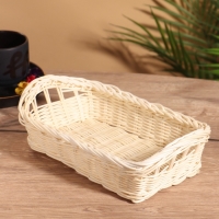 Корзина плетеная 23x16x8 см, ротанг