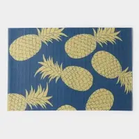 Салфетки сервировочные на стол Доляна Memory, 2 шт., 45&times;30 см, синие