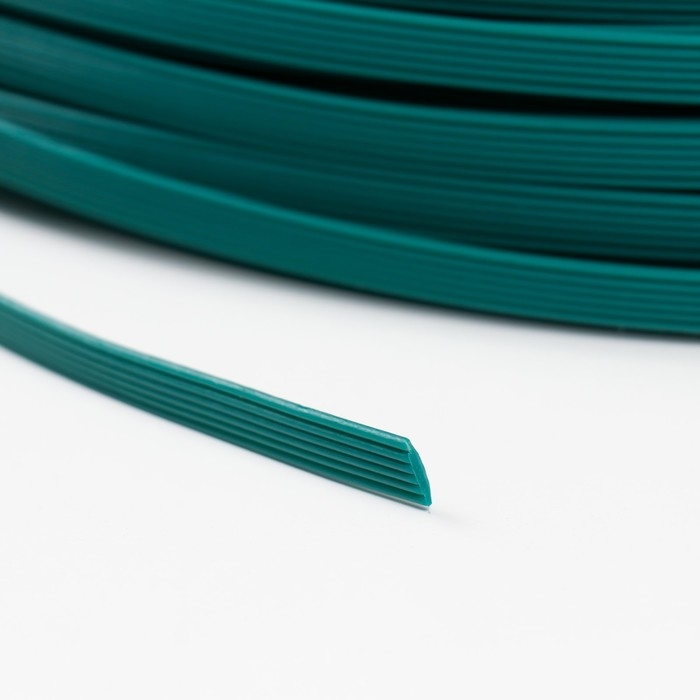 Ротанг искусственный 8 мм 100 м волна (зеленый) Ротанг искусственный 8 мм 100 м волна (зеленый)