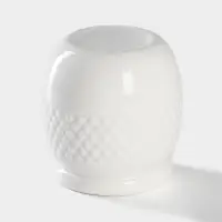 Чайный сервиз на подставке BellaTenero, 15 предметов: чайник 850 мл, 6 кружек 70 мл, сахарница с ложкой 300 мл, молочник 250 мл, 6 блюдец, фарфор, белый