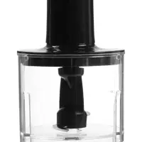 Блендер Sakura SA-6266SBK, погружной, 600 Вт, 2 скорости, стакан 0.7 л, чоппер 0.5 л, венчик