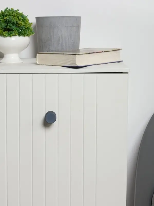 Ручка-кнопка CAPPIO PK330, d=30 мм, цвет графит, 8 шт.