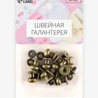 Кобурный винт d=7.9/8.5&times;8.5 мм, 10 шт., цвет бронзовый