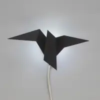 Светильник потолочный BayerLux Crow, 1&times;10 Вт, GU10, черный, 35&times;18&times;10 см