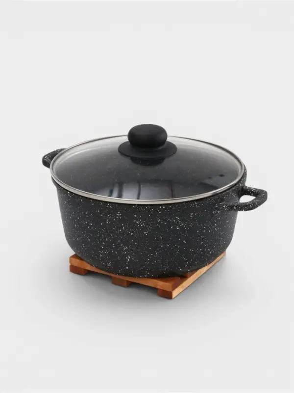 Подставка под горячее Доляна, 14&times;2 см, дерево
