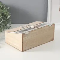 Шкатулка для украшений с делениями &laquo;Мой милый дом&raquo;, дерево, 15&times;24&times;11 см