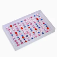 Кольцо &laquo;Выбражулька. Созвездия&raquo;, форма МИКС, цвет МИКС в золоте, безразмерное