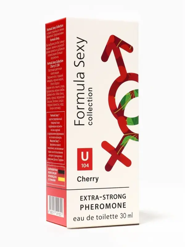 Туалетная вода женская с феромонами Formula Sexy collection Cherry U104, 30 мл