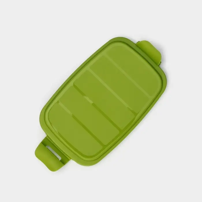 Маслёнка Martika &laquo;Летиция&raquo;, пластик, 16.3&times;10.1&times;6.5 см, оливковая