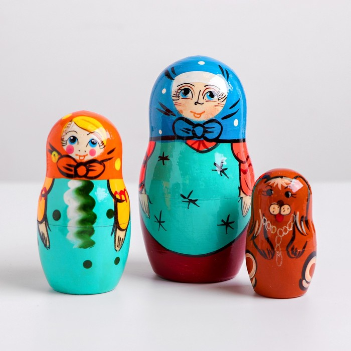 Матрёшка «Репка» 6 в 1, МИКС Матрёшка «Репка» 6 в 1, МИКС
