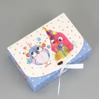 Подарочная коробка сборная с окном «Сюрприз», 16.5×11, 5×5 см