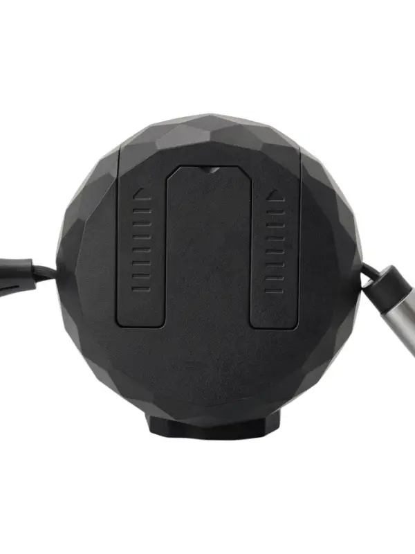 Кабель Type-C-Type-C, 2 А, Type-C-microUSB, lighting, с подставкой, 3 А, 1 м, чёрный