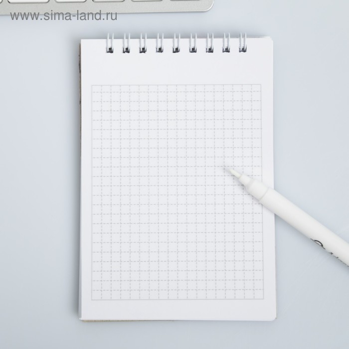 Блокнот на гребне А6, 40 листов«С 8 марта»