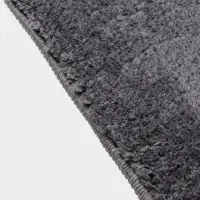 Коврик Savanna, 40&times;60 см, ворс 2 см, микрофибра, тёмно-серый