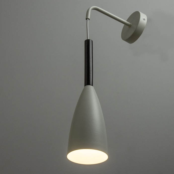 Бра Бра "Капля" Е27 40Вт белый 10х10х35-135см