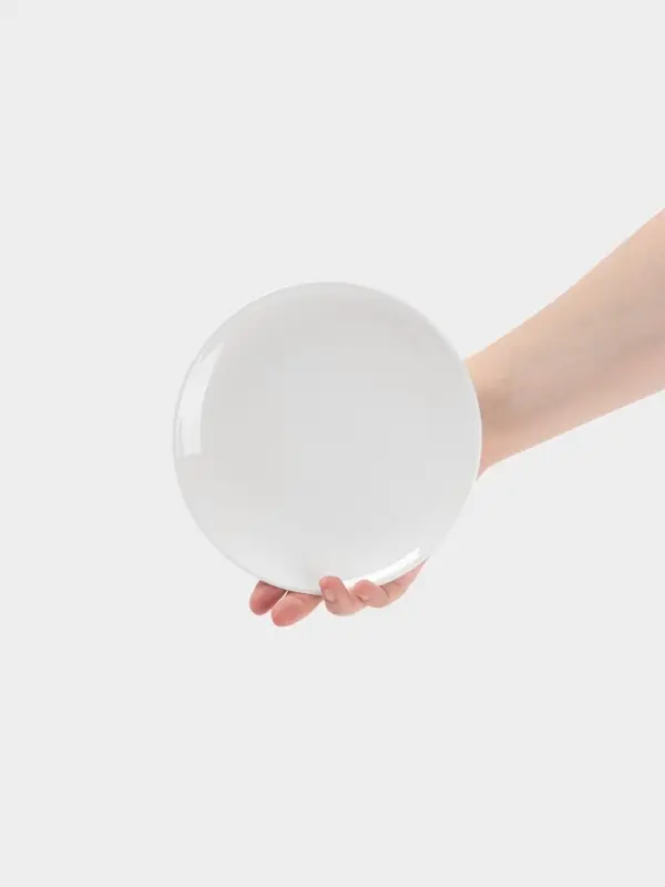 Тарелка Hanna Kn&ouml;vell, d=18 см, фарфор, белая