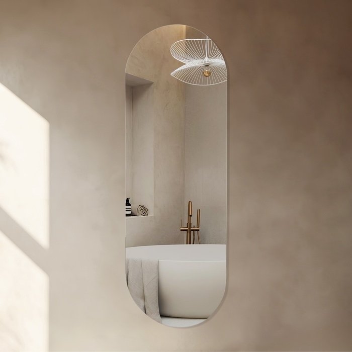 Зеркало, настенное ,101х35 см Зеркало, настенное ,101х35 см