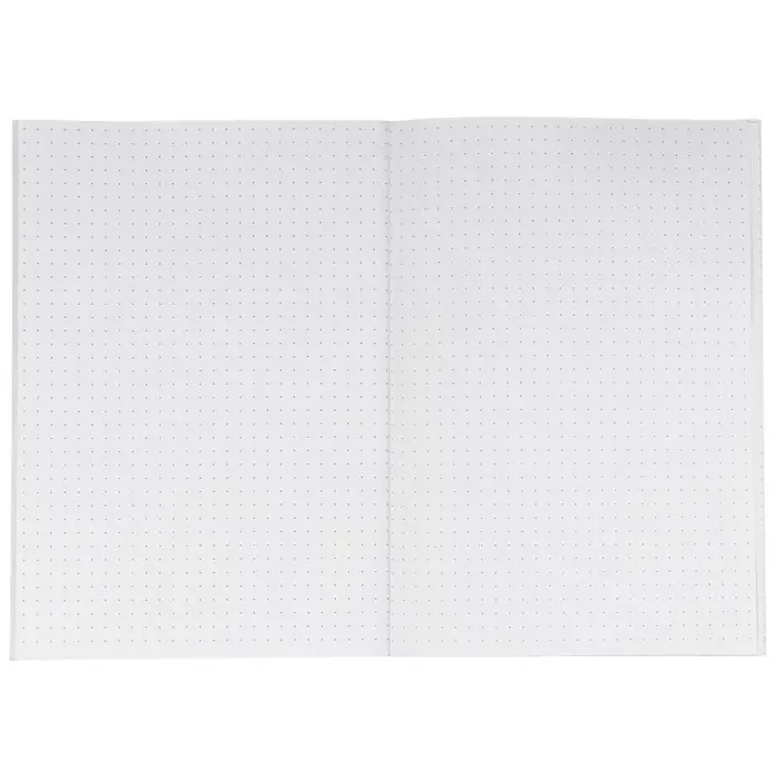 Блокнот А5, 40 листов, на скрепке, в точку, тиснение серебро, &laquo;Минни Маус и единорог&raquo;