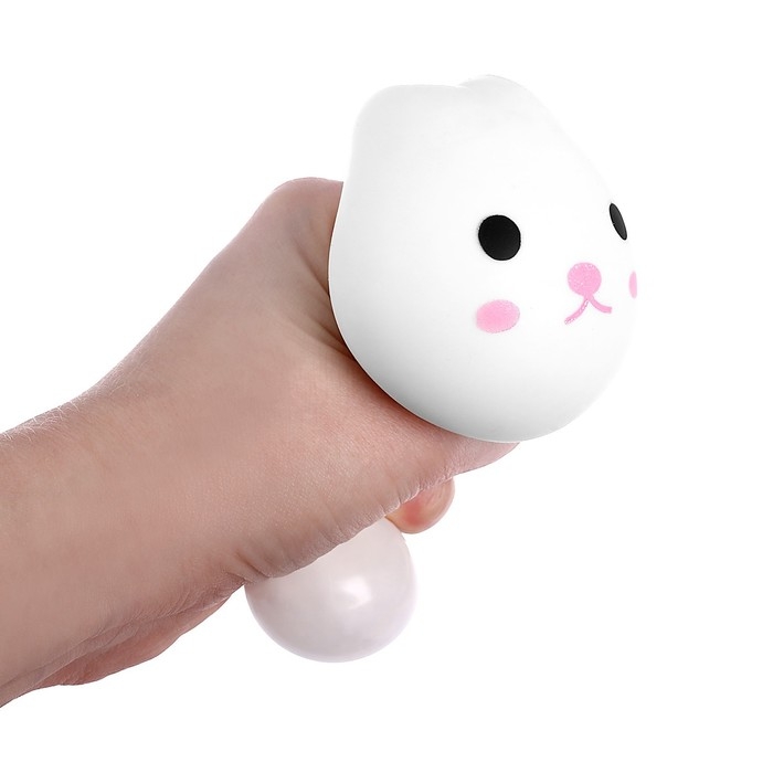 Антистресс сквиш мялка «Зайка», в шоубоксе Антистресс сквиш мялка «Зайка», в шоубоксе