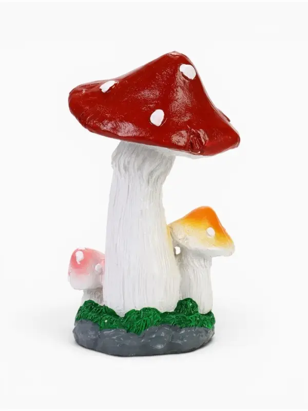 Садовая фигура из полистоуна &laquo;Мухомор&raquo;, 11.5&times;11&times;23 см