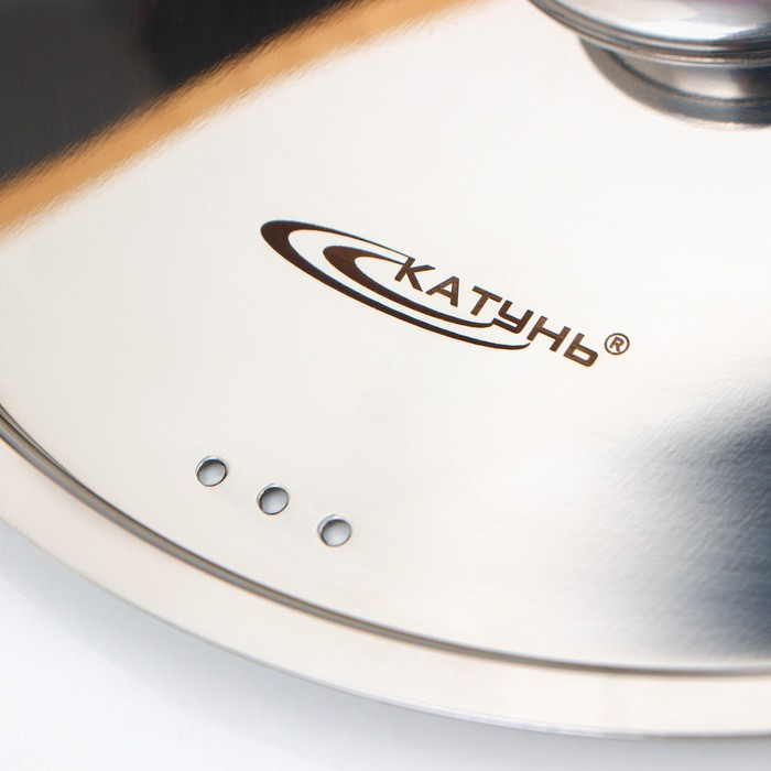 Кастрюля «Титан», 8 л, d=24 см, h=18 см, металлическая крышка, капсульное дно, индукция Кастрюля «Титан», 8 л, d=24 см, h=18 см, металлическая крышка, капсульное дно, индукция
