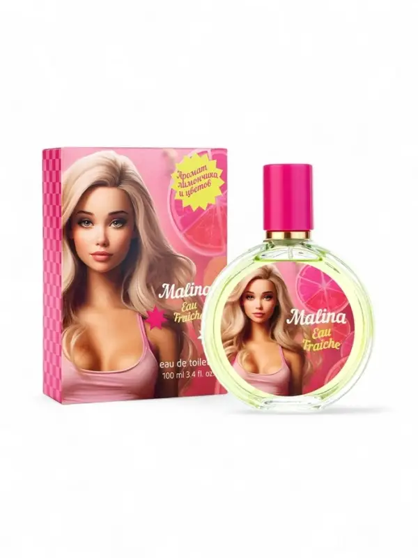 Туалетная вода женская Malina Eau Fraiсhe, 100 мл Туалетная вода женская Malina Eau Fraiсhe, 100 мл