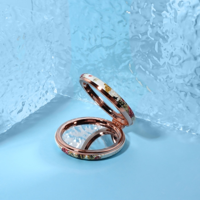 Зеркало складное «Париж», d = 7,5 см, с увеличением, искусственная кожа, цвет золотистый Зеркало складное «Париж», d = 7,5 см, с увеличением, искусственная кожа, цвет золотистый