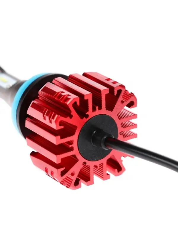 Автолампа светодиодная Н11, 72 Вт, 5000 Лм, 6500 К, IP65, набор 2 шт.