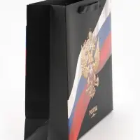 Пакет подарочный, упаковка, &laquo;Россия&raquo;, 32&times;26&times;12 см