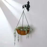 Кашпо подвесное, d=25 см, с кокосовым вкладышем, &laquo;Полусфера&raquo;, Greengo