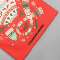 Пакет подарочный новогодний ламинированный, «Новый Год» , 26×12×32 см