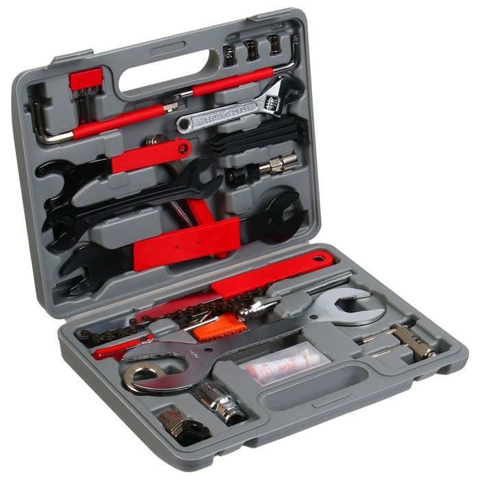 Набор велоинструментов, 44 предмета Набор велоинструментов, 44 предмета