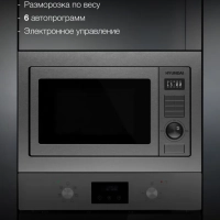 Микроволновая Печь HBW 2544 IX 25л. 900Вт