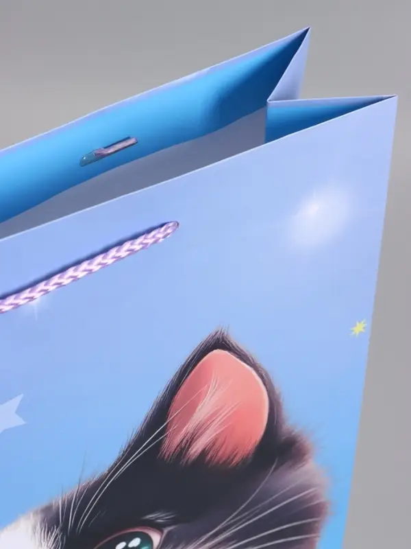 Пакет подарочный "Мурлыка счастья" 33 х 42,5 х 10 см