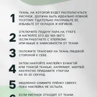 Термонаклейка &laquo;Цветы&raquo;, 17.3&times;20 см