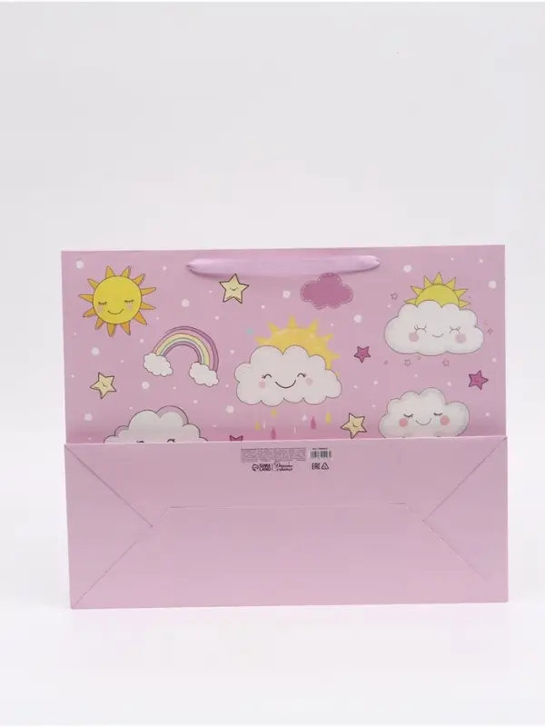 Пакет ламинированный &laquo;Милые облака&raquo;, XL  49 &times; 40 &times; 19 см