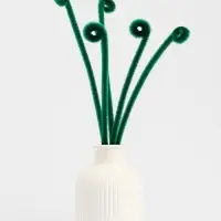 Синельная проволока, набор 50 шт., тёмно-зелёная, 30 см