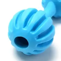 Жевательная игрушка для собак &laquo;Силач&raquo;, 15 см, TPR, голубая