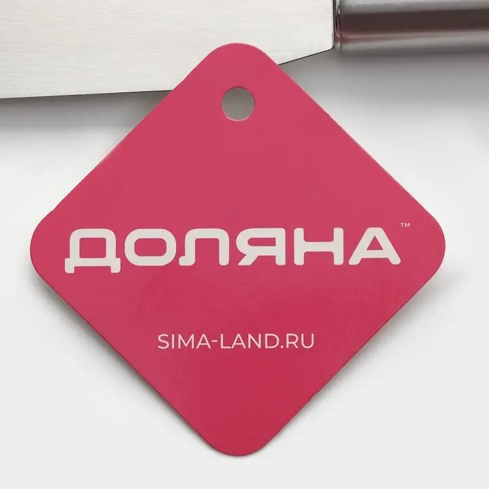 Кондитерская лопатка - палетка прямая Доляна, 27&times;3 см, рабочая часть 15 см, нержавеющая сталь, серебристая