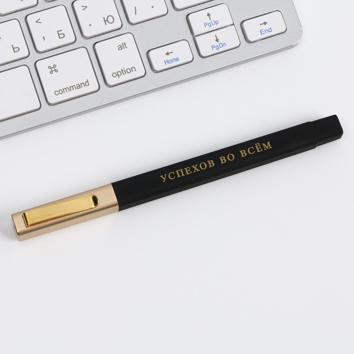 Подарочная ручка в пенале «Успехов во всем», синяя паста, 1.0 мм Подарочная ручка в пенале «Успехов во всем», синяя паста, 1.0 мм