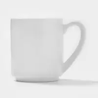 Набор кружек Magistro Mien, 270 мл, 6 шт., фарфор, белый