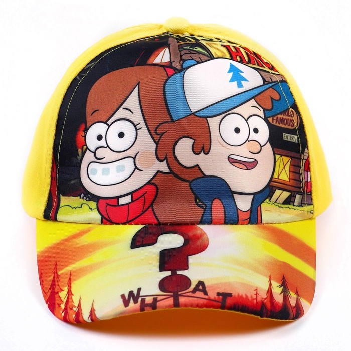 Кепка детская, размер 52-56, Гравити Фолз
