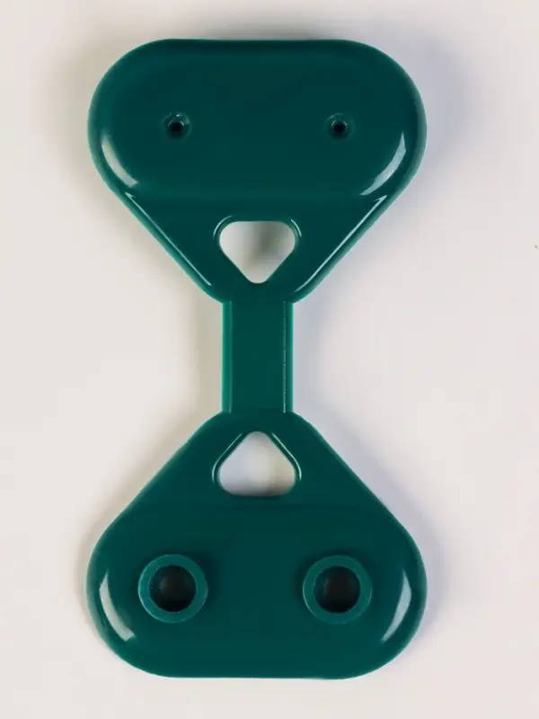 Клипса садовая &laquo;Трио&raquo;, для крепления затеняющей сетки, пластиковая, в наборе 20 шт., зелёная, Greengo