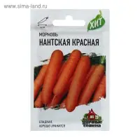 Семена Морковь "Нантская красная", 1,5 г серия ХИТ х3 Семена Морковь "Нантская красная", 1,5 г серия ХИТ х3
