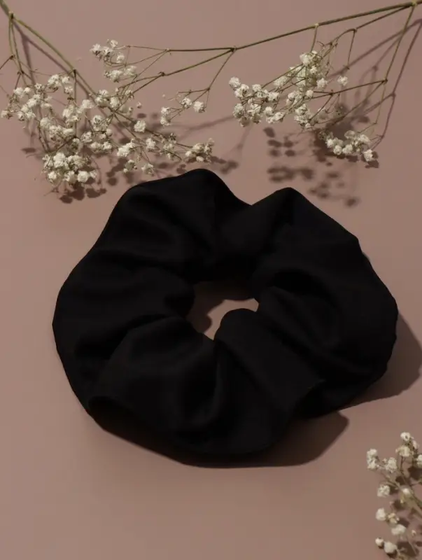 Резинка для волос "Орбита гранд" классик, 14 см, чёрный